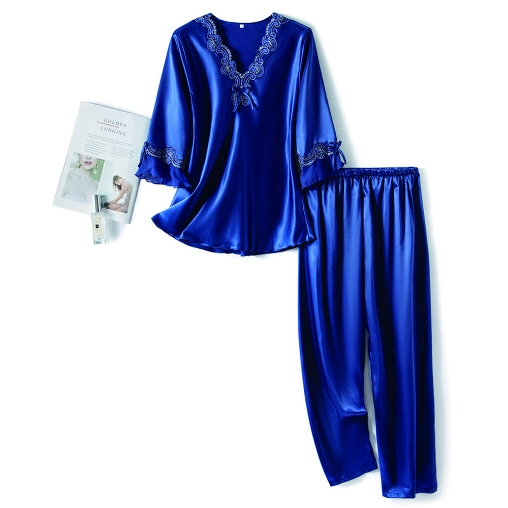 ຊຸດ pajama satin ຂອງແມ່ຍິງ
