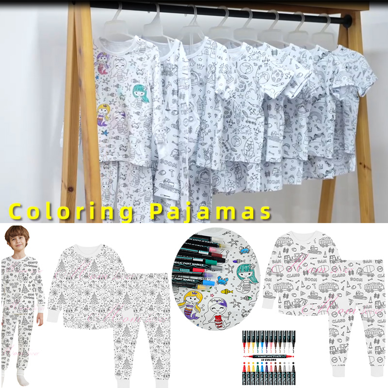 Pajama ສີເດັກນ້ອຍກໍານົດເດັກຊາຍ 3-8 ປີຂອງເດັກຊາຍ, Boys Pajamas